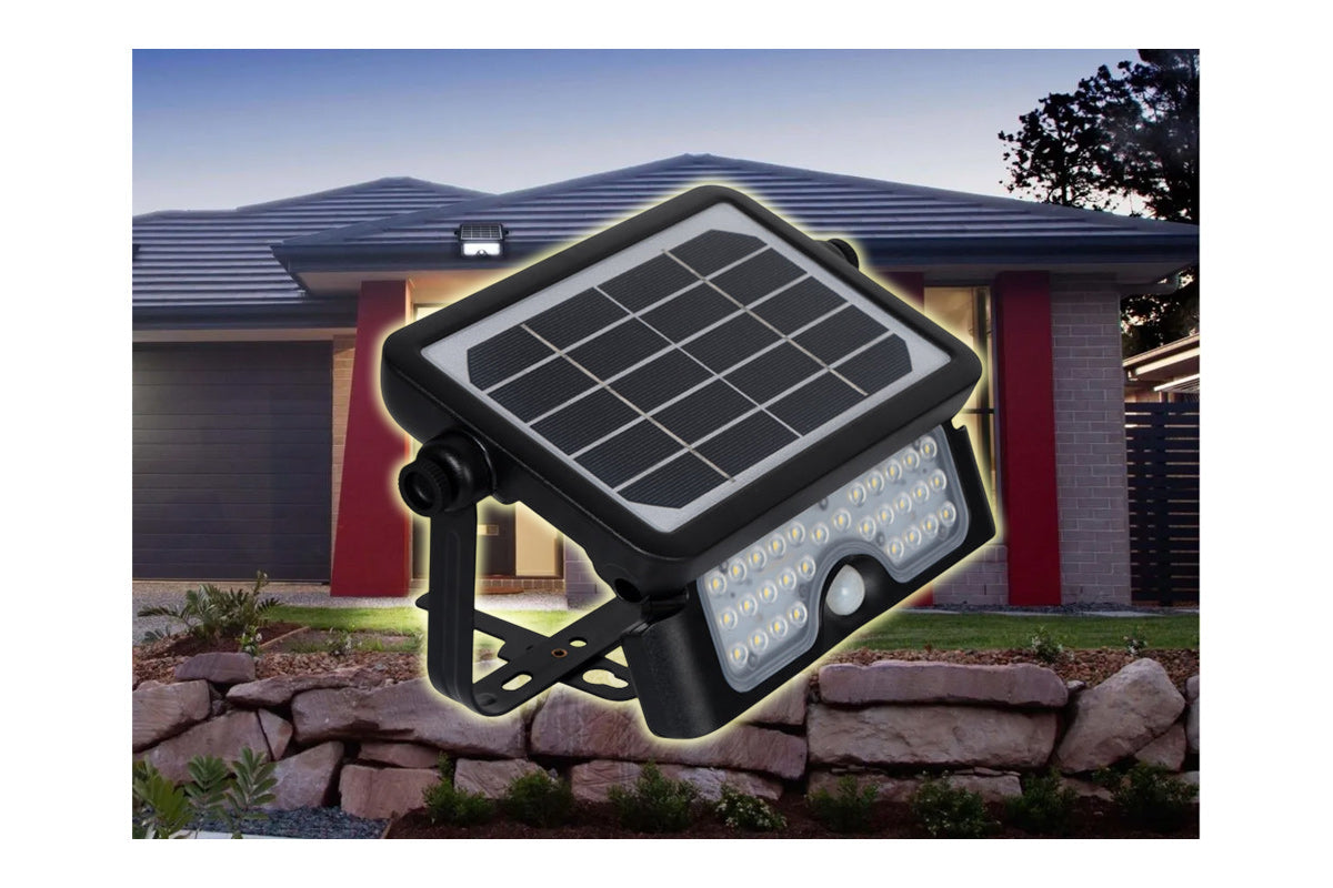 🆕[NOUVEAU] Projecteur LED solaire détecteur - Série SOFT V1 - 4000k