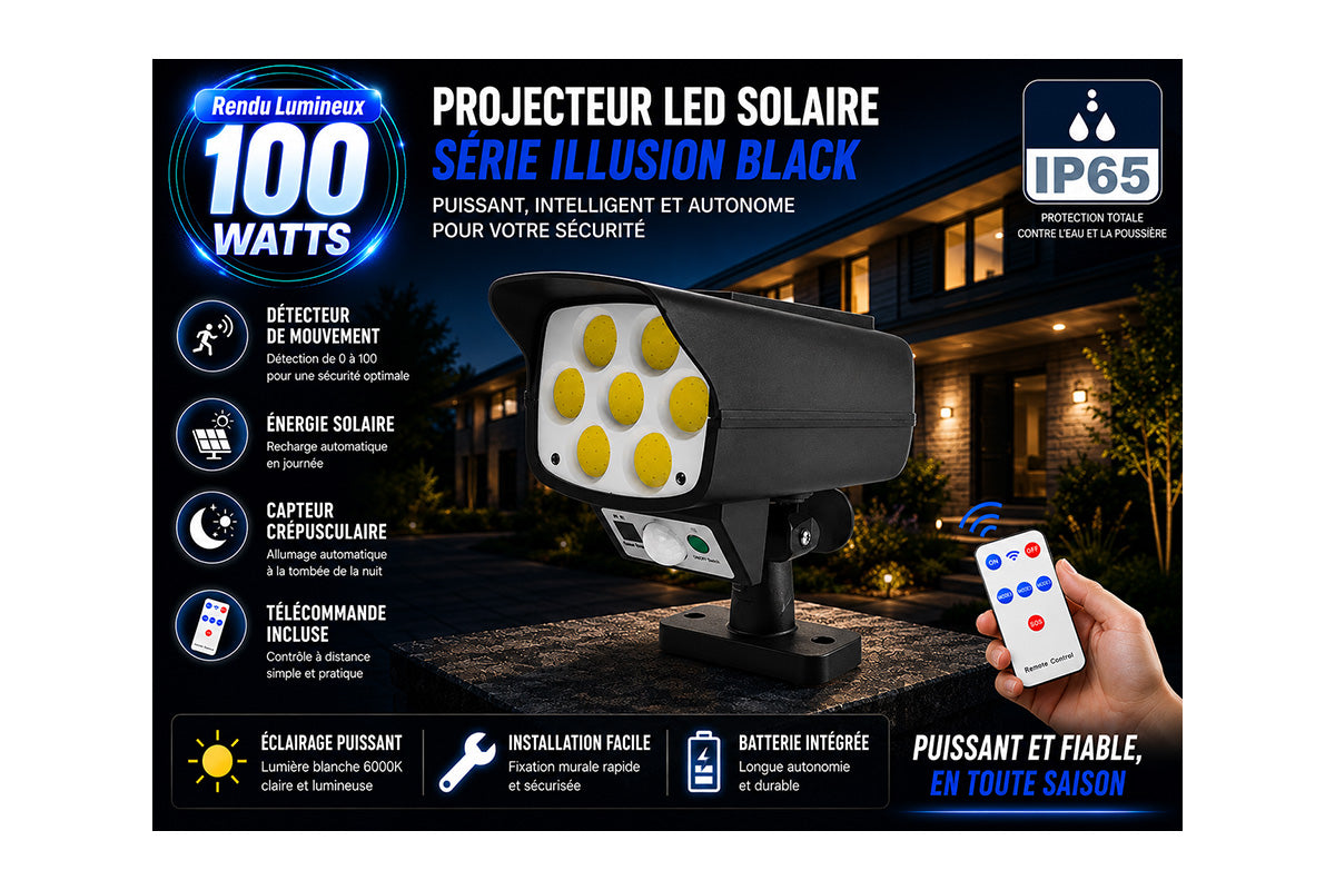 🆕[NOUVEAUTÉ] Série Solaire : ILLUSION BLACK