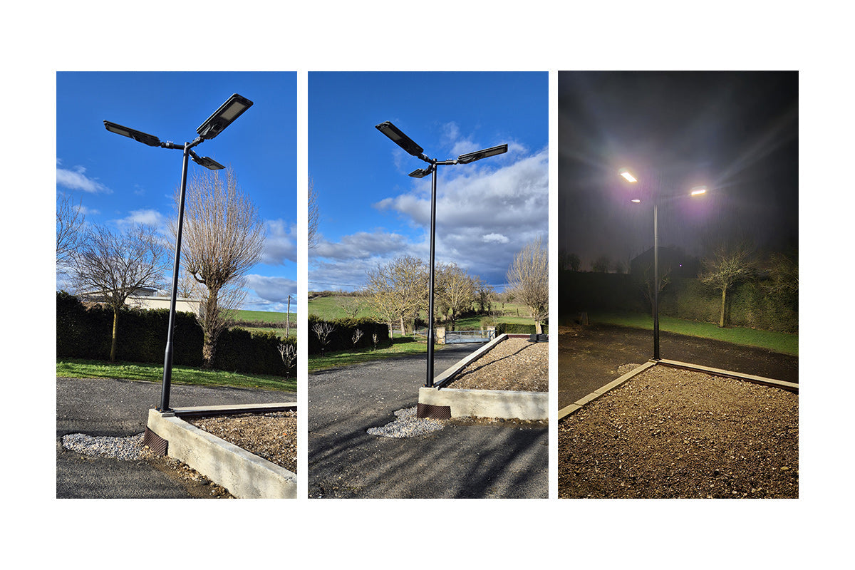 📷[PHOTOS CLIENTS] Série solaire - STARSHIP 1200 Watts 3000k à 12580 ONET LE CHAUTEAU FRANCE
