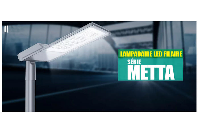 🆕[NOUVEAU] Lampadaire LED filaire - Série METTA - Puissance ajustable - 2700k / 4000k