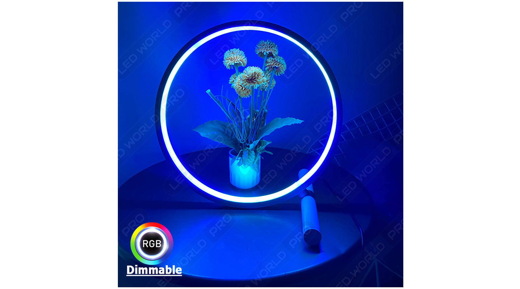Lampe d'ambiance LED - RGBW - Série CIRCLE