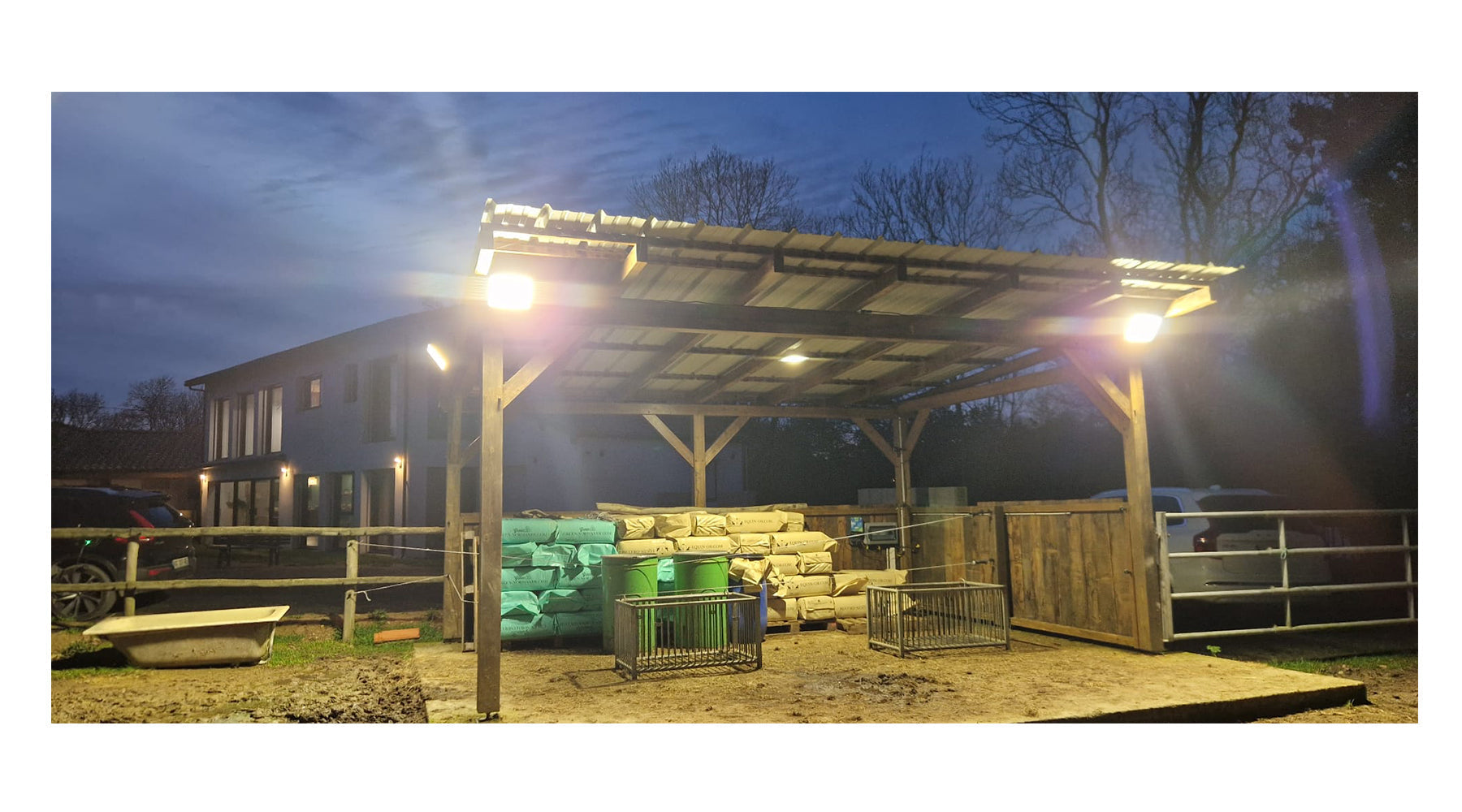 Photos d’installations – Éclairage Extérieur (non solaire)