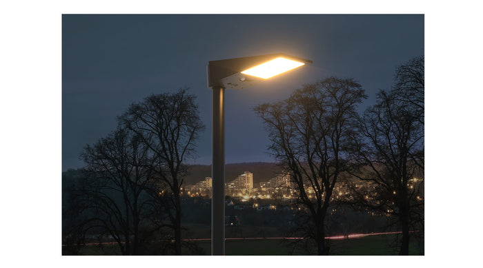 [NOUVEAU] Lampe de rue et parking Solaire - Série STREET EVO V2