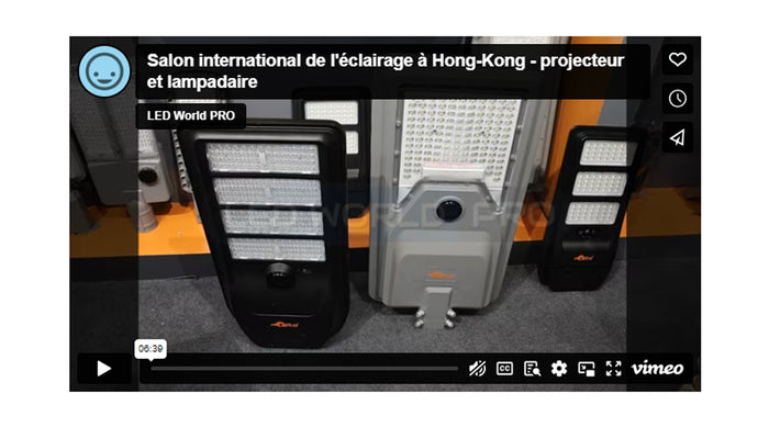 📣 Salon international de l'éclairage à Hong-Kong édition octobre 2023