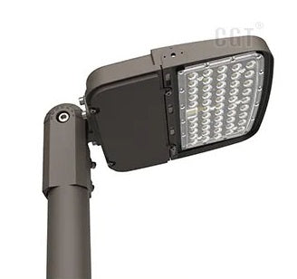 Lampe de rue filaire - Série STREET ECO - 100 Watts - 10 000 Lumens - 100 Lumens/Watt - Angle 120° - IP65 - 50 x 20 x 8 cm - Tube d'insertion 50mm - Garantie 3 ans