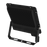 Projecteur LED filaire détecteur - Série PAD ULTRA PIR - 100 Watts - 15 000 Lumens - 150 Lumens/Watt - Angle 90° - IP66 - 28 x 29 x 6 cm - Structure en ALUMINIUM - Transformateur SOSEN - 4000k - Garantie 5 ans