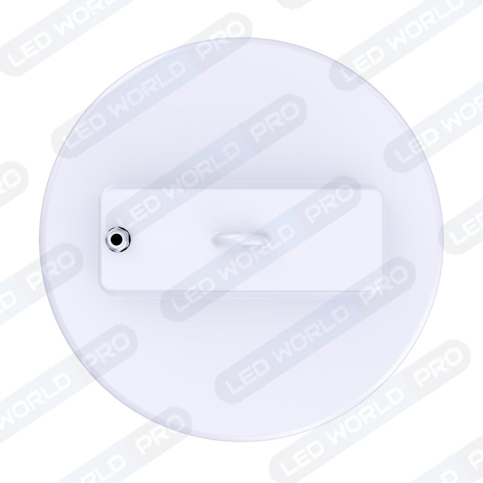 Pack de 6x Lampes industrielles UFO - Série WHITE - 100 Watts - 16 000 Lumens - 160 Lumens/Watt - Angle 110° - IP65 - Protection à l'impact IK08 - 38 x 13cm - 5000k - Transformateur SOSEN  - DALI - Garantie 5 ans