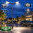 Pack lampadaire filaire complet double tête 3/4/5/6 mètres au choix : 2x Lampadaires LED filaires Série FLEX V4 EVO - Avec capteur crépusculaire + Mât STANDARD V4 EVO - Entraxe des trous 200mm - Noir / Gris + Adaptateur en ligne ou perpendiculaire