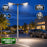 Pack lampadaire filaire complet double tête 3/4/5/6 mètres au choix : 2x Lampadaires LED filaires Série FLEX V4 EVO - Avec capteur crépusculaire + Mât STANDARD V4 EVO - Entraxe des trous 200mm - Noir / Gris + Adaptateur en ligne ou perpendiculaire