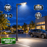 Pack lampadaire filaire complet 3/4/5/6 mètres au choix : Lampadaire LED filaire Série FLEX V4 + Mât STANDARD V4 EVO - Entraxe des trous 200mm - Noir ou Gris