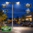 Pack lampadaire filaire complet double tête 3/4/5/6 mètres au choix : 2x Lampadaires LED filaires Série FLEX V4 EVO - Avec capteur crépusculaire + Mât STANDARD V4 EVO - Entraxe des trous 200mm - Noir / Gris + Adaptateur en ligne ou perpendiculaire