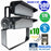 Pack de 10x Projecteurs de stade filaires - Série EVASION V2 - 500 Watts - 85 000 Lumens - 170 Lumens/Watt - Angle 20° / 40° / 60° / 90° au choix - IP66 - 63 x 28 x 24 cm  - Transformateur PHILIPS Xitanium - 5000k - Dimmable 1-10V - Garantie 5 ans