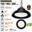 Pack de 10x Lampes industrielles UFO - Série SWITCH V2 - Puissance ajustable 120 / 160 / 200 Watts  - 40 000 Lumens - 200 Lumens/Watt - Angle 90° - IP65 - IK09 - 340 x 110 mm - Dimmable 1-10V - Transformateur LIFUD - Garantie 5 ans