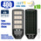 Pack de 10x Luminaires Solaires LED pour Candélabre / Lampe de rue et parking - Série VIEW V3 CCT - 400 Watts - 2700 Lumens - Angle 140*70° - IP65 - Lampe 72 x 25 x 5 cm - Panneau MONOCRISTALLIN 61 x 23 cm - Détecteur de mouvement