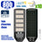 Pack de 10x Luminaires Solaires LED pour Candélabre / Lampe de rue et parking - Série VIEW V3 CCT - 800 Watts - 3500 Lumens - Angle 140*70° - IP65 - Lampe 72 x 25 x 5 cm - Panneau MONOCRISTALLIN 61 x 23 cm - Détecteur de mouvement