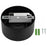 Spot LED COB encastrable intérieur Rond - Filaire - CCT (Couleur Changeante en Température) - 30 Watts - 3000 Lumens - 100 Lumens/Watt - Angle 24° - IP20 -  Dimensions 167 x 87 mm - Découpe 176mm - Rotatif - Modèle NOIR