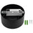 Spot LED COB encastrable intérieur Rond - Filaire - CCT (Couleur Changeante en Température) - 20 Watts - 2000 Lumens - 100 Lumens/Watt - Angle 24° - IP20 -  Dimensions 147 x 75 mm - Découpe 146 mm - Rotatif - Modèle NOIR