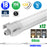 Pack de 12x Réglettes LED étanches - Série INJECTION - CONNECTABLES - 60cm - 18 Watts - 2700 Lumens - 150 Lumens/Watt - Angle 120° - IP65 - 65 x 6 x 6 cm - Protection à l'impact IK08 - 3000K/4000K/5700K au choix - Garantie 5 ans