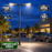 Pack lampadaire filaire complet double tête 3/4/5/6 mètres au choix : 2x Lampadaires LED filaires Série FLEX V4 + Mât STANDARD V4 EVO - Entraxe des trous 200mm - Noir ou Gris + Adaptateur en ligne ou perpendiculaire 80/60mm