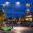 Pack lampadaire filaire complet double tête 3/4/5/6 mètres au choix : 2x Lampadaires LED filaires Série FLEX V4 EVO - Avec capteur crépusculaire + Mât STANDARD V4 EVO - Entraxe des trous 200mm - Noir / Gris + Adaptateur en ligne ou perpendiculaire