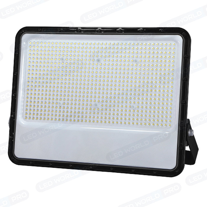 Projecteur LED filaire - Série PERLE V3 - 500 Watts - 70 000 Lumens - 140 Lumens/watt - Angle 90° - IP65 - 54 x 46 x 6 cm - Puce LED LUMILEDS - Câble 1 mètre - 6000k / 4000k au choix -  Garantie 5 ans