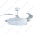 Pack de 2x Ventilateurs de plafond LED filaires - Série FRESH - 36 Watts - 2880 Lumens - 80 Lumens/watt - CCT (Couleur Changeante en Température) 3000k/4000k/6000k - IP20 - Angle 120° -  48 x 30 x 9 cm - Modèle Blanc - Avec télécommande