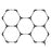Lampe Hexagonale LED Filaire - Série HEXAGONE - 192 Watts - 23 040 Lumens - 120 Lumens/Watt - Angle 120° - IP20 - 229 x 158 cm - 6000k - Avec accessoires