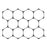 Lampe Hexagonale LED Filaire - Série HEXAGON - 368 Watts - 47 840 Lumens - 130 Lumens/Watt - Angle 150° - IP20 - 336 x 238 cm - 6500k - Avec accessoires