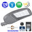 Lampe de rue filaire - Série JPR - 120 Watts - 15 600 Lumens - 130 Lumens/Watt - Angle 120° - IP66 - IK08 - 68 x 30 x 18 cm - Tube d'insertion 60mm - Support ajustable - 6000K - Couleur GRIS - Transformateur INVENTRONICS - Garantie 5 ans