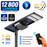 Lampe de rue solaire - Série STARSHIP ELITE - 12 800 Lumens - Angle 150x70° - IP65 - 139 x 45 x 9 cm - 3000k/4000k/6000k au choix - Structure ALUMINIUM - Tube d'insertion 76mm - Régulateur MPPT - Détecteur de mouvement - Télécommande - Garantie 3 ans