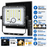 Projecteur LED solaire - Série SECURITY V5 - CCT ( Couleur Changeante en Température) - 200 Watts - 1500 Lumens - IP65 - Angle 120° - 13 x 12 x 4 cm - Panneau solaire MONOCRISTALLIN - Mode de détection sans veille 0-100% - Télécommande Multifonctions