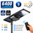 Lampe de rue solaire - Série STARSHIP ELITE - 6400 Lumens - Angle 150x70° - IP65 - 108 x 45 x 9 cm - 3000k/4000k/6000k au choix - Structure ALUMINIUM - Tube d'insertion 76mm - Régulateur MPPT - Détecteur de mouvement - Télécommande - Garantie 3 ans