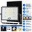 Projecteur LED solaire - Série SECURITY V5 - CCT ( Couleur Changeante en Température) - 700 Watts - 5600 Lumens - IP65 - Angle 120° - 33 x 27 x 8 cm - Panneau solaire MONOCRISTALLIN - Mode de détection sans veille 0-100% - Télécommande Multifonctions