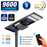 Lampe de rue solaire - Série STARSHIP ELITE - 9600 Lumens - Angle 150x70° - IP65 - 123 x 45 x 9 cm - 3000k/4000k/6000k au choix - Structure ALUMINIUM - Tube d'insertion 76mm - Régulateur MPPT - Détecteur de mouvement - Télécommande - Garantie 3 ans