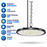 Lampe industrielle UFO - Série DIAMANT ECO à technologie DOB - 200 Watts - 24 000 Lumens - 120 Lumens/Watt - Angle 90° - IP65 - 36 x 3 cm - 4000K/6000K au choix - Garantie 3 ans