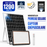 Projecteur LED solaire - Série PERFORMANCE V2 - 1200 Watts - 6000 Lumens - Angle 90° - IP65 - Lampe 30 x 23 x 4 cm - Avec télécommande - Capteur crépusculaire - 6000k