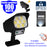 Projecteur LED solaire de sécurité - Série ILLUSION BLACK – Rendu lumineux 100 Watts - IP65 - 195 x 104 x 90 mm - 3 modes - Télécommande - Avec détecteur de mouvement – Fonction détection 0-100% - Avec capteur crépusculaire - 6000k
