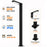 Lampe de rue / jardin filaire - Série MODERNA - 30 Watts - 4200 Lumens - 140 Lumens/Watt - Angle 140° - IP65 - 250 x 40 x 10 cm - 4000K - Avec trappe - Base de fondation en option