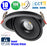 Spot LED COB encastrable intérieur Rond - Filaire - CCT (Couleur Changeante en Température) - 10 Watts - 1000 Lumens - 100 Lumens/Watt - Angle 24° - IP20 -  Dimensions 120 x 50 mm - Découpe 105mm - Rotatif - Modèle NOIR