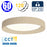 Plafonnier LED Filaire - CCT (Couleur Changeante en Température) - 60 Watts - 4500 Lumens – 75 Lumens/watt - Angle 120° - IP20 - 51 x 9 cm - Avec interrupteur DIP - Couleur BEIGE - 3000k / 6000k