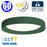 Plafonnier LED Filaire - CCT (Couleur Changeante en Température) - 60 Watts - 4500 Lumens – 75 Lumens/watt - Angle 120° - IP20 - 51 x 9 cm - Avec interrupteur DIP - Couleur VERT FONCE - 3000k / 6000k