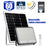 Projecteur LED solaire - Série PERFORMANCE V2 - 60 Watts - 800 Lumens - Angle 90° - IP65 - Lampe 17 x 13 x 4 cm - Panneau MONOCRISTALLIN 21 x 20 x 2 cm - Avec télécommande - Capteur crépusculaire - 6000k