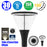 Lampe de jardin / Parking - Filaire - Série OVALI GARDEN - 30 Watts - 4500 Lumens - 150 Lumens/Watt - Angle 100° - IP66 - IK08 - 57 x 45 cm - 4000K  - Tube d’insertion 60mm - Garantie 5 ans