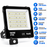 Projecteur LED filaire détecteur  - Série PAD ULTRA PIR - 150 Watts - 22 500 Lumens - 150 Lumens/Watt - Angle 90° - IP66 - 33 x 32 x 7 cm - Transformateur SOSEN - Structure en ALUMINIUM - 4000k - Garantie 5 ans