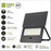 Projecteur LED solaire détecteur - Série SOFT V3 - 5000 Lumens - CCT (Couleur Changeante en Température) - IP65 - 33 x 23 x 6 cm  - Panneau solaire 32 x 18 cm - Avec détecteur de mouvement - Capteur crépusculaire - Télécommande - 3 Modes