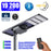 Lampe de rue solaire - Série STARSHIP ELITE - 19 200 Lumens - Angle 150x70° - IP65 - 168 x 45 x 9 cm - 3000k/4000k/6000k au choix - Structure ALUMINIUM - Tube d'insertion 76mm - Régulateur MPPT - Détecteur de mouvement - Télécommande - Garantie 3 ans