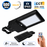Lampe de rue et parking Solaire - Série STREET EVO V2 – Rendu lumineux 600 Watts - 6000 Lumens - CCT 3000k/4000k/6000k Ajustable - IP65 - 140x70° - 71 x 29 x 7 cm - Tube d'insertion 45-50mm - Télécommande - Détecteur de mouvement