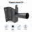 Support mural pour Candélabre / Lampe de rue et parking – Diamètre tube 60mm - Couleur gris foncé