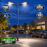 Pack lampadaire filaire complet double tête 3/4/5/6 mètres au choix : 2x Lampadaires LED filaires Série FLEX V4 + Mât STANDARD V4 EVO - Entraxe des trous 200mm - Noir ou Gris + Adaptateur en ligne ou perpendiculaire 80/60mm
