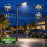 Pack lampadaire filaire complet 3/4/5/6 mètres au choix : Lampadaire LED filaire Série FLEX V4 + Mât STANDARD V4 EVO - Entraxe des trous 200mm - Noir ou Gris